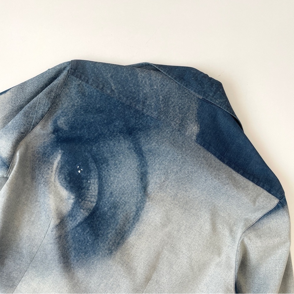 Vivienne Westwood Vintage F/W Archive 1992 Always On Camera Chambray Button-Up - Picture 10 of 16